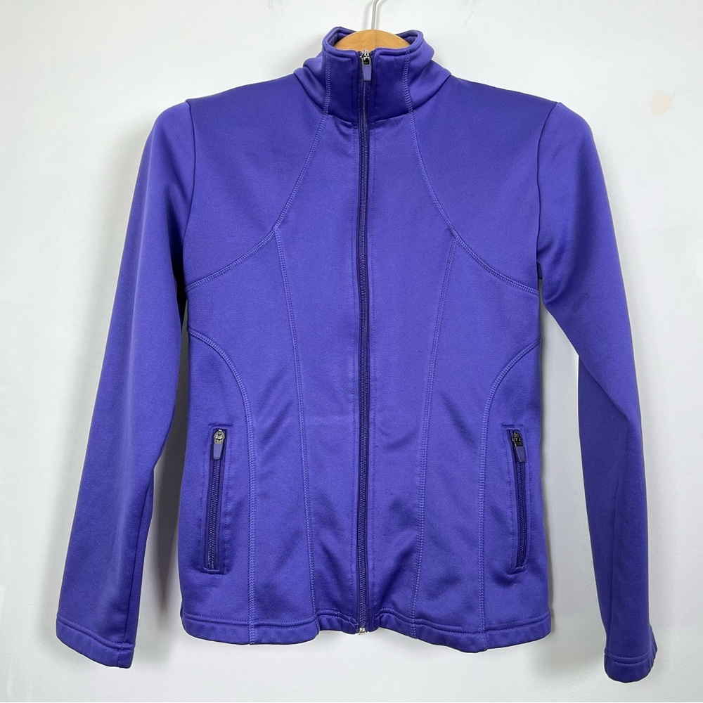 Sail Women’s Purple Lightweight Full-Zip Jacket‎ Size Medium